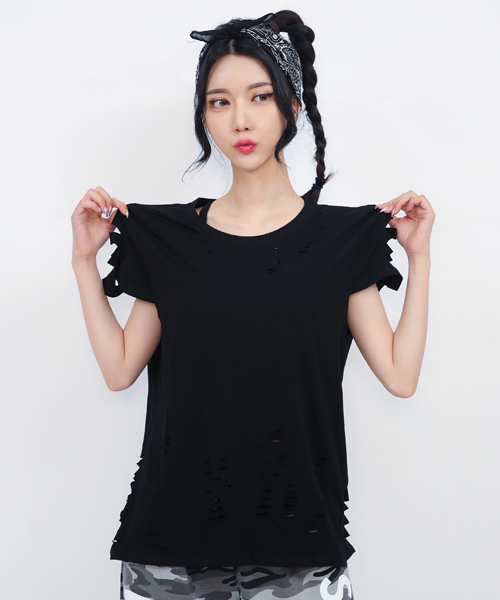 Unique 689 빈티지반팔티~