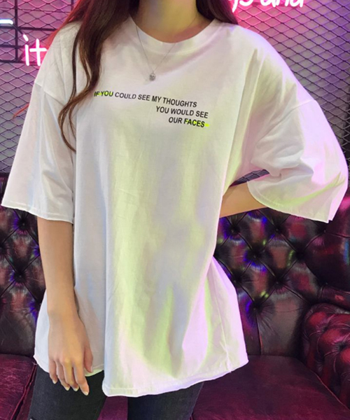 Unique 731 마스카라 반팔~