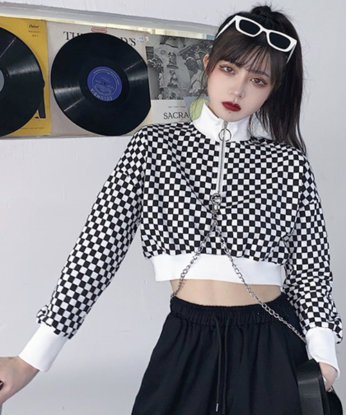 Unique 793 레이싱걸 크롭티~