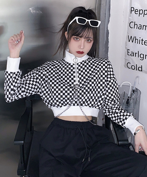 Unique 793 레이싱걸 크롭티~