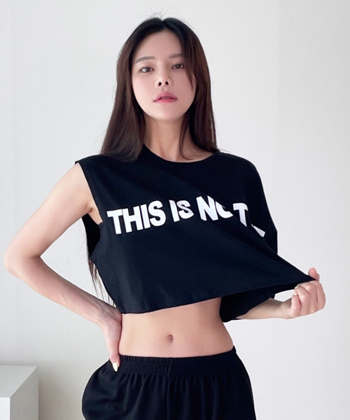 Unique 854 언발로맨스 크롭티~