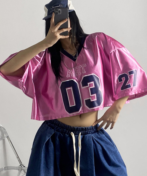 Unique1473 03샤이니 져지크롭