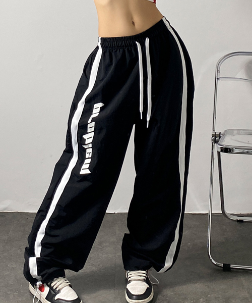 Unique1509 프라블럼 스트링팬츠~