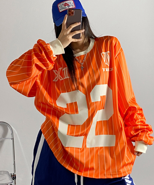 Unique1510 22스트라이프 져지티~