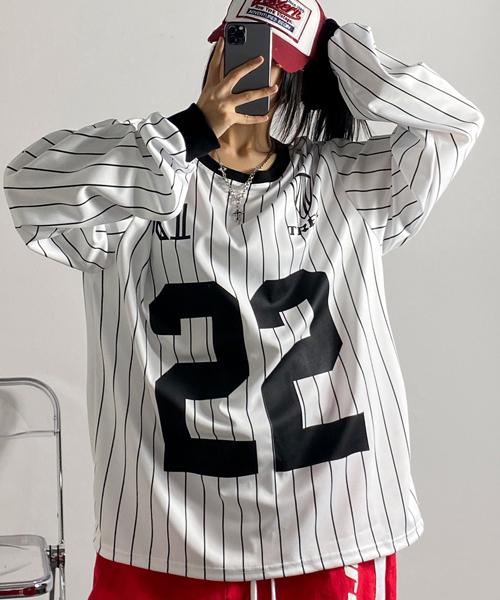 Unique1510 22스트라이프 져지티~