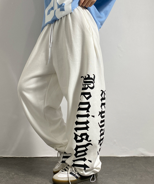 Unique1524 투고딕 스트링팬츠~