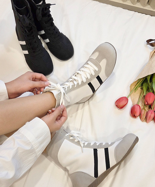 Unique1525 댄싱 다이어트 2줄라인복싱화