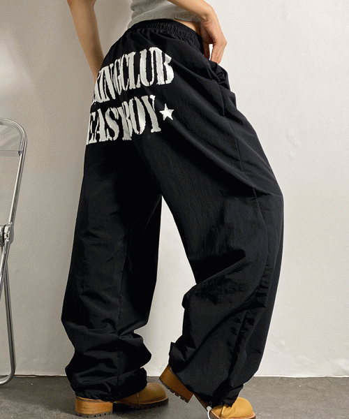 Unique1530 복싱클럽 우븐스트링팬츠