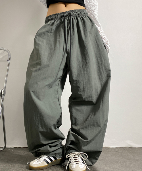 Unique1530 복싱클럽 우븐스트링팬츠