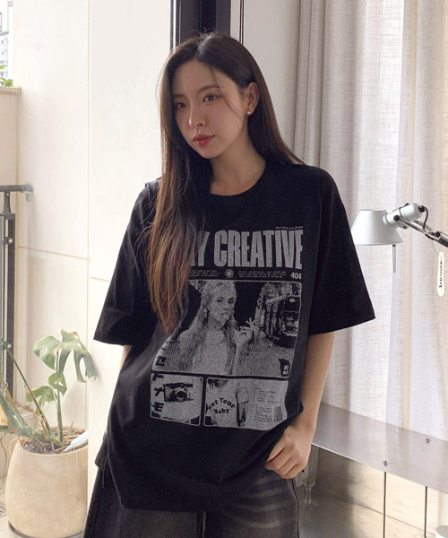 Unique1556 스테이 박스반팔~